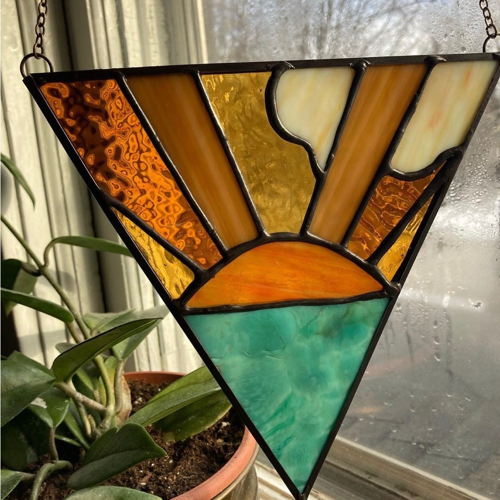 Sunset Stained Glass